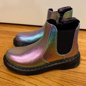 Dr. Martens Kids Iridescent Boots